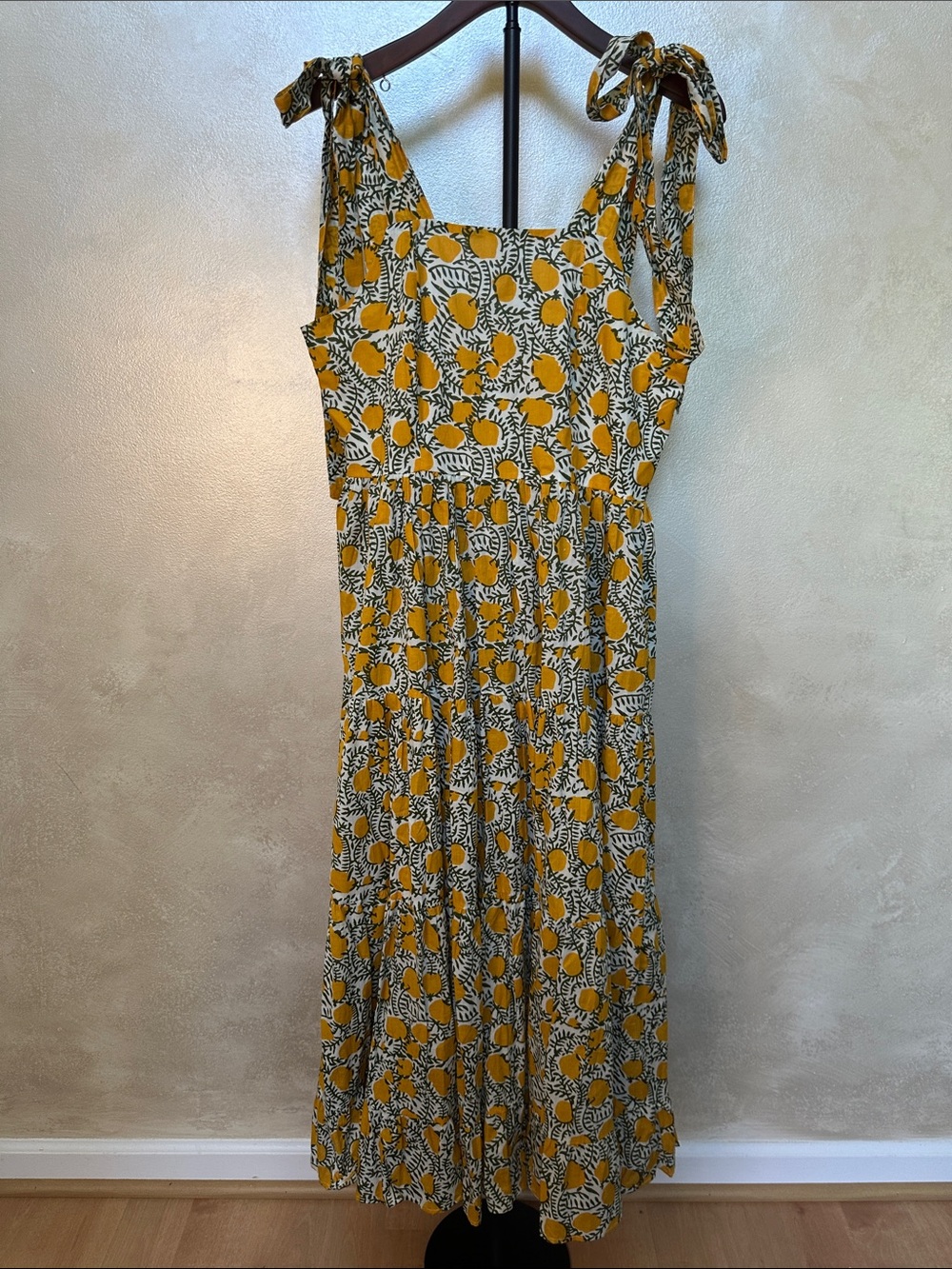 Mille Daphne Dress in Citrus sz medium